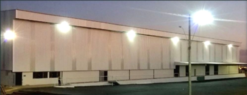 Centro de Distribuição Space — obra Industrial executada pela Artec em Uberlândia · MG